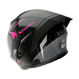 1Storm Motorcycle Modular Full Face Flip up Dual Visor Helmet + Spoiler: HB89