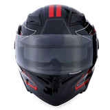 1Storm Motorcycle Modular Full Face Helmet Flip up Dual Visor Sun Shield Helmet: HB89