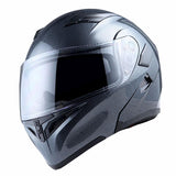 1Storm Motorcycle Modular Full Face Helmet Flip up Dual Visor Sun Shield Helmet: HB89
