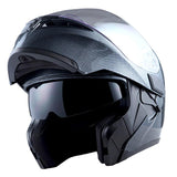 1Storm Motorcycle Modular Full Face Helmet Flip up Dual Visor Sun Shield Helmet: HB89