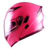 1Storm Motorcycle Modular Full Face Helmet Flip up Dual Visor Sun Shield Helmet: HB89