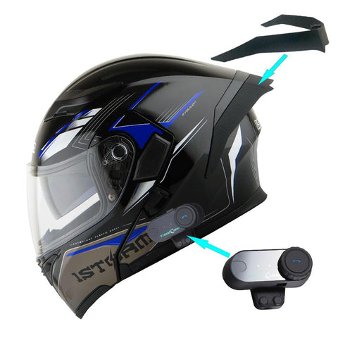 FreedConn Motocycle Helmet Waterproof Wireless Bluetooth Headset TCOM- –  1Storm Helmet