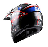 WOW Youth Kids Motocross BMX MX ATV Dirt Bike Helmet Shark + Goggles + Skeleton Glove Bundle: HBOY-K-Shark_Bundle