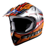 WOW Youth Kids Motocross BMX MX ATV Dirt Bike Helmet Shark + Goggles + Skeleton Glove Bundle: HBOY-K-Shark_Bundle