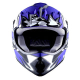 WOW Updated Youth Motocross Helmet Kids Motorcycle Bike Helmet Matt Star + Goggles + Skeleton Glove Bundle: HBOY-K_Star