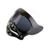 1Storm Motorcycle Open Face Fiber Glass Helmet Scooter HB_609 Front Mask Smoked Lens Samurai