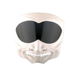 1Storm Motorcycle Open Face Fiber Glass Helmet Scooter HB_609 Front Mask Smoked Lens Samurai