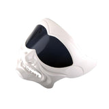 1Storm Motorcycle Open Face Fiber Glass Helmet Scooter HB_609 Front Mask Smoked Lens Samurai