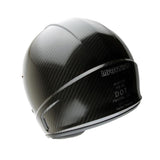 Martian Genuine Real Carbon Fiber Motorcycle Full Face Helmet HB-B2 Open Face Glossy Carbon Black, DOT Approved