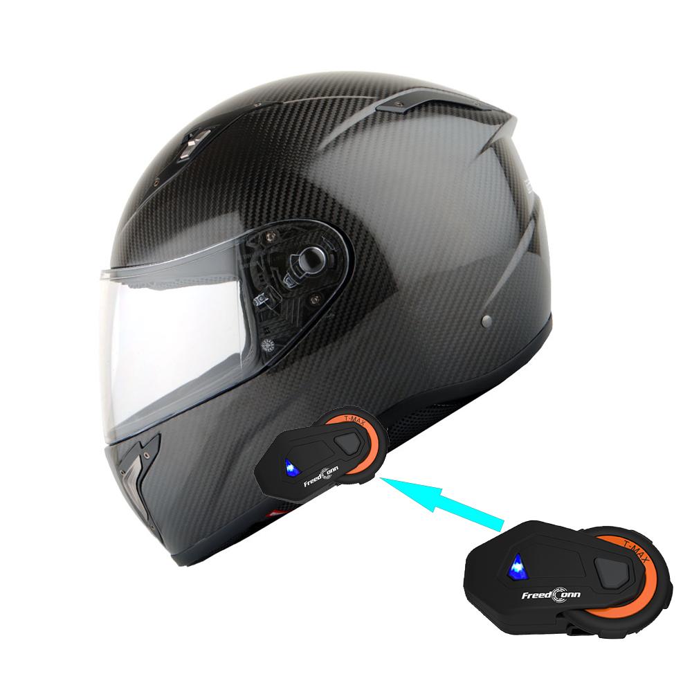 Rodia BMF-2 DOT Full Face Motorcycle Helmet (Carbon Fiber