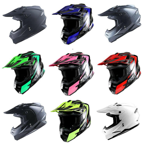 1Storm Youth Motocross Helmet BMX MX ATV Dirt Bike Helmet Teenager Racing Style: HF801(Youth)