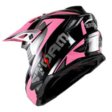 1Storm Youth Motocross Helmet BMX MX ATV Dirt Bike Helmet Teenager Racing Style: HF801(Youth)
