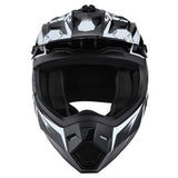 1Storm Motorcycle Street Bike Dual Visor/Sun Visor Full Face Helmet Mechanic: HF801