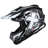 1Storm Motorcycle Street Bike Dual Visor/Sun Visor Full Face Helmet Mechanic: HF801