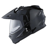 1Storm Dual Sport Motorcycle Motocross Off Road Full Face Helmet Dual Visor: HF802