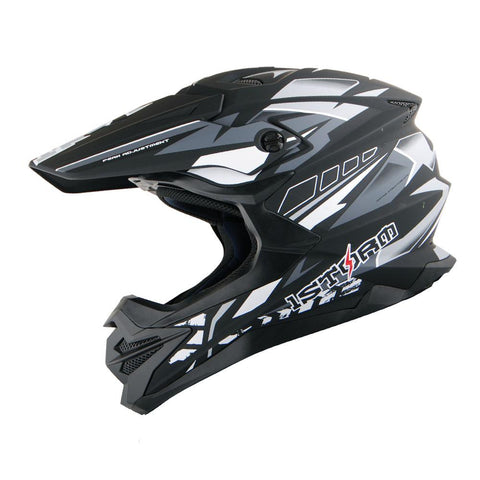 1Storm Motocross Adult Helmet Downhill Mountain Bike Helmet BMX MX ATV Dirt Bike Storm Style HF803