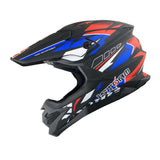 1Storm Motocross Adult Helmet Downhill Mountain Bike Helmet BMX MX ATV Dirt Bike Storm Style HF803