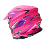 1Storm Motocross Adult Helmet Downhill Mountain Bike Helmet BMX MX ATV Dirt Bike Storm Style HF803 + Goggles + Skeleton Glove Bundle