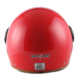 1Storm Motocycle Scooter Bike Open Face/Half Face Helmet Classic: HG252