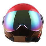 1Storm Motocycle Scooter Bike Open Face/Half Face Helmet Classic: HG252