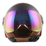1Storm Motocycle Scooter Bike Open Face/Half Face Helmet Classic: HG252