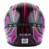 1STORM MOTORCYCLE BIKE FULL FACE HELMET BOOSTER: HG335ABS