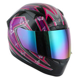 1STORM MOTORCYCLE BIKE FULL FACE HELMET BOOSTER: HG335ABS