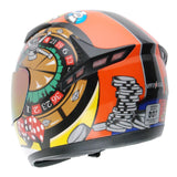 1STORM MOTORCYCLE BIKE FULL FACE HELMET BOOSTER: HG335ABS