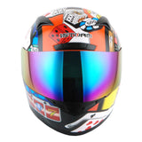 1STORM MOTORCYCLE BIKE FULL FACE HELMET BOOSTER: HG335ABS