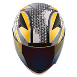 1STORM MOTORCYCLE BIKE FULL FACE HELMET BOOSTER: HG335ABS