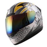 1STORM MOTORCYCLE BIKE FULL FACE HELMET BOOSTER: HG335ABS