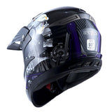 1Storm Adult Motocross Helmet Off Road MX BMX ATV Dirt Bike Mechanic: HGXP14B