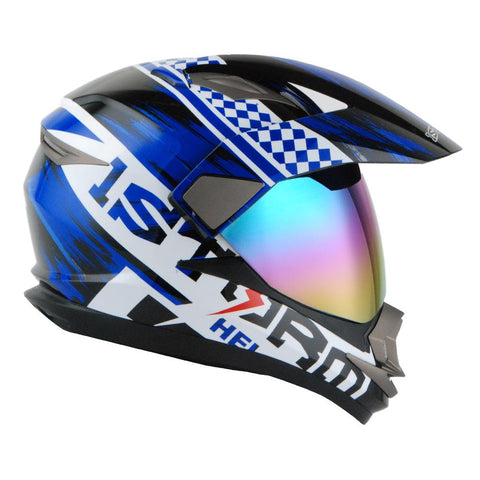 Dual Sport Helmet Motorcycle Full Face Motocross Off Road Bike: HGXP-1 –  Power Gear Motorsports