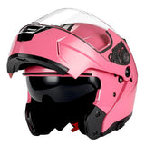 1Storm Motorcycle Street Bike Modular/Flip up Dual Visor Sun Shield Full Face Helmet: HJA119