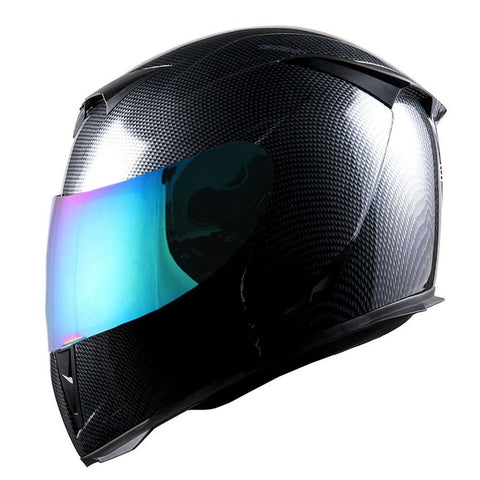 1Storm Motorcycle Full Face Helmet Skull King + One Extra Clear Shield: HJK311 1Storm Motorcycle Full Face Helmet Skull King + One Extra Clear Shield: HJK311