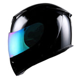 1Storm Motorcycle Full Face Helmet Skull King + One Extra Clear Shield: HJK311