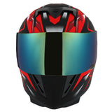 1Storm Motorcycle Full Face Helmet Skull King + One Extra Clear Shield: HJK311