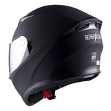 1Storm Motorcycle Modular Full Face Flip up Dual Visor Helmet + Spoiler + Motorcycle Bluetooth Headset: HJK316