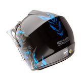 WOW Youth Kids Motocross BMX MX ATV Dirt Bike Helmet HJOY Dragon + Goggles + MG Youth Glove Bundle