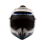 WOW Youth Kids Motocross BMX MX ATV Dirt Bike Helmet HJOY Dragon + Goggles + MG Youth Glove Bundle