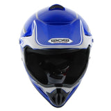 WOW Youth Kids Motocross BMX MX ATV Dirt Bike Helmet HJOY Spider Web + Goggles + Skeleton Glove Bundle