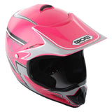 WOW Youth Kids Motocross BMX MX ATV Dirt Bike Helmet HJOY Spider Web + Goggles + Skeleton Glove Bundle