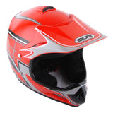 WOW Youth Motocross Helmet HJOY BMX MX ATV Dirt Bike Helmet Spider Web + Goggles + Martian Spider Glove Youth Bundle