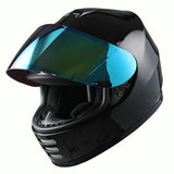 WOW Youth Motorcycle Full Face Helmet Street Bike BMX MX  Kids Shark + MX Skeleton Glove Bundle: HKY-B15