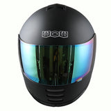 WOW Youth Motorcycle Full Face Helmet Street Bike BMX MX  Kids Shark + MX Skeleton Glove Bundle: HKY-B15