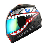 WOW Motorcycle Full Face Helmet Street Bike BMX MX Youth Kids Shark: H – Power Gear Motorsports