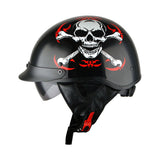 1storm motorcycle half face helmet 1Storm Motorcycle Half Face Helmet Mopeds Scooter Pilot with retratabl – Power Gear Motorsports