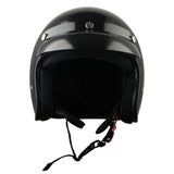 1Storm Motorcycle Open Face Helmet Mopeds Scooter Pilot Half Face Helmet HKY207Peak