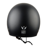 1Storm Motorcycle Open Face Helmet Mopeds Scooter Pilot Half Face Helmet with Detachable Clear Shield: HKY207Clear
