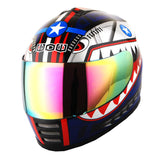WOW Motorcycle Full Face Helmet Street Bike BMX MX Youth Kids Shark: HKY-B15
